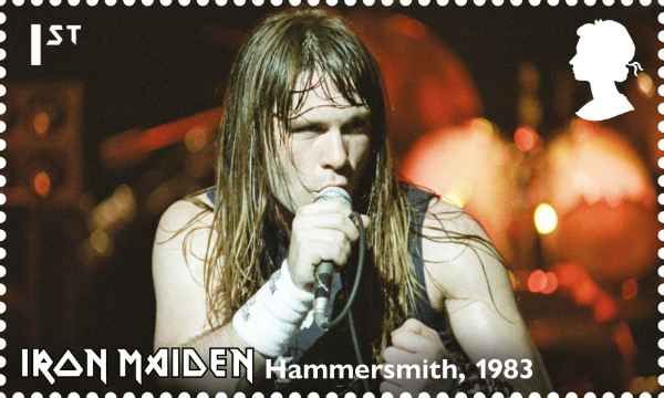 Iron Maiden stamp