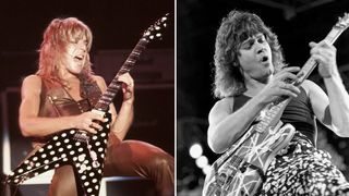 Randy Rhoads and Eddie Van Halen