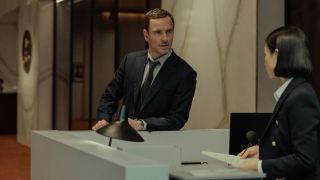 Michael Fassbender in The Agency