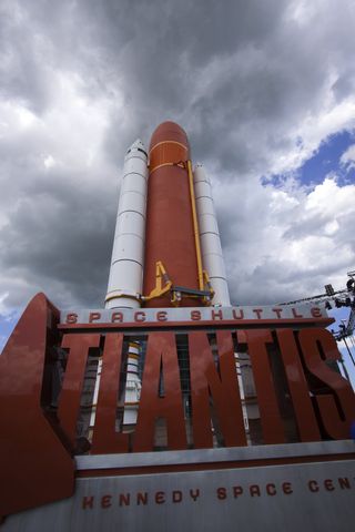 Entrance to Space Shuttle Atlantis Facility