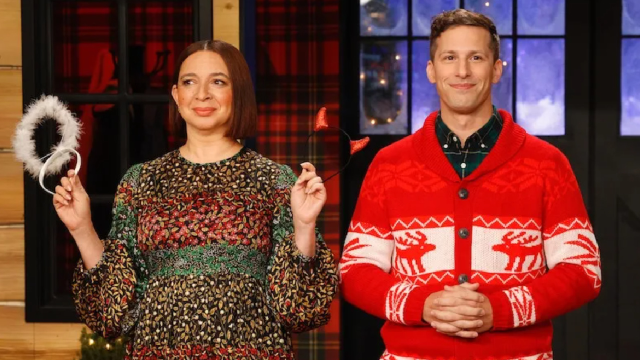 Maya Rudolph and Andy Samberg in Baking It.