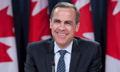 Canadian Mark Carney will cross the pond to become the first foreigner to head the Bank of England.