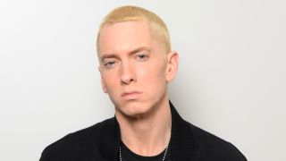 Eminem with two MTV awards