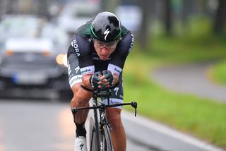 Close second place finish for Bodnar in BinckBank Tour time trial
