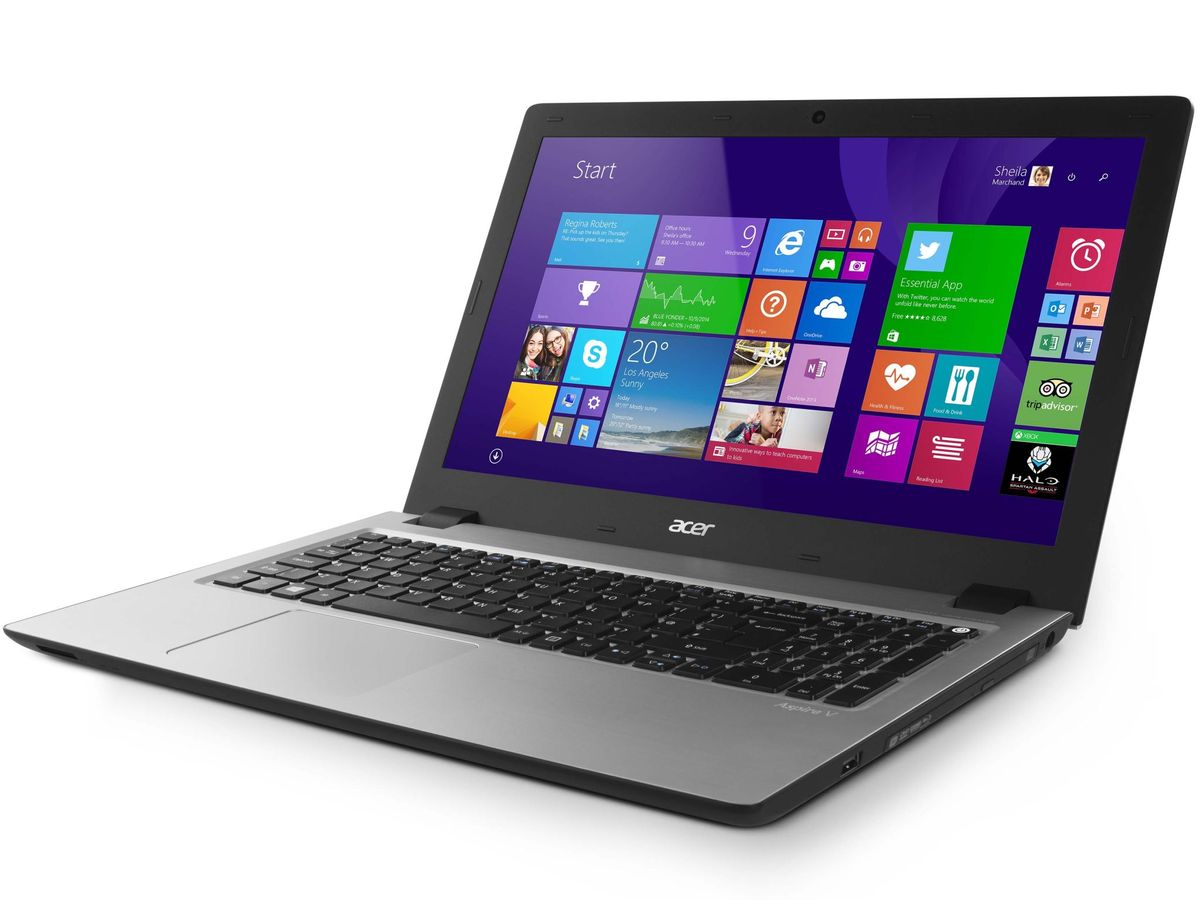 Acer's new Aspire V 15 is a Windows 8.1 notebook with some metallic ...