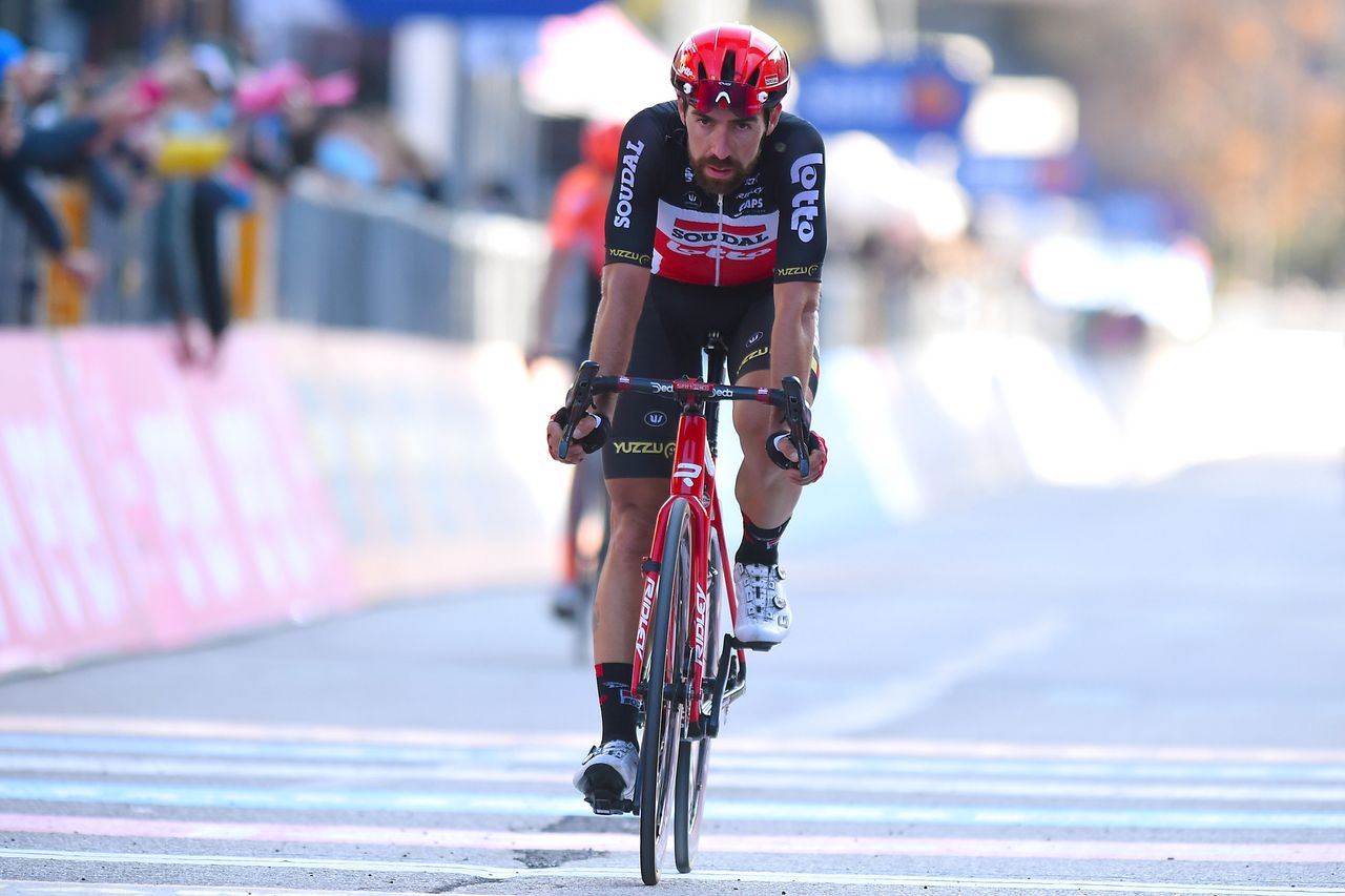 Giro dItalia 2020 103rd Edition 17th stage Bassano del Grappa Madonna di Campiglio 203 km 21102020 Thomas De Gendt BEL Lotto Soudal photo Dario BelingheriBettiniPhoto2020