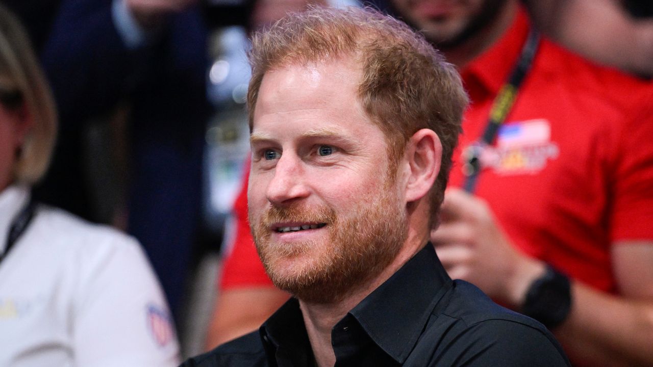 Prince Harry has missed out on this special moment again. Seen here he attends the Wheelchair Basketball Finals between USA and France