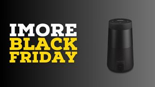 Bose SoundLink Revolve II in Black next to text saying 'iMore Black Friday'