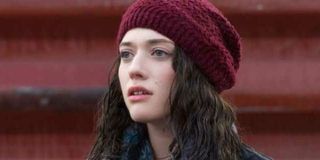 Darcy Lewis (Kat Dennings) looks on in 'Thor: The Dark World'