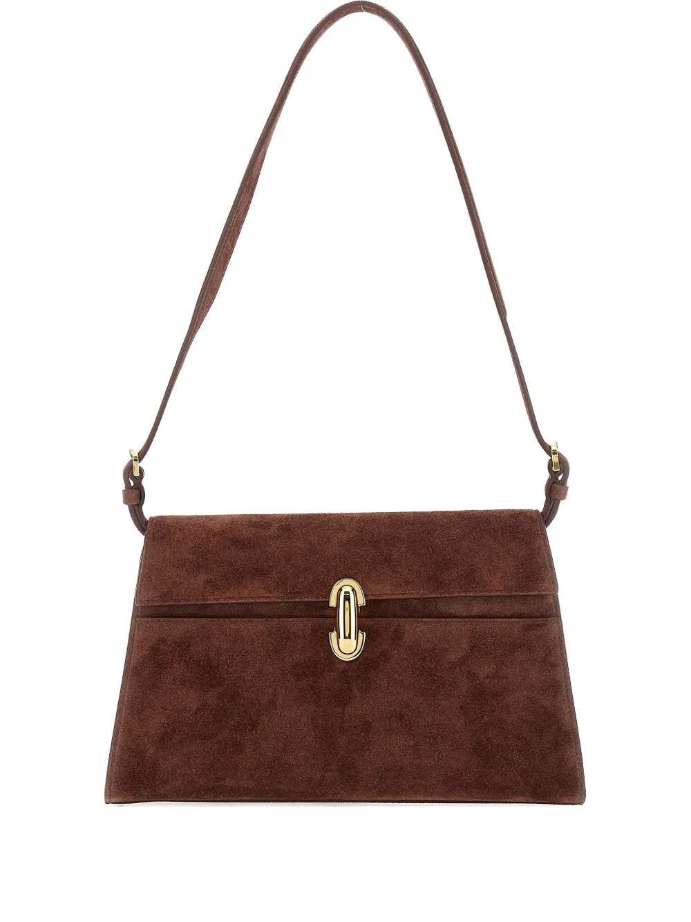 Savette Symmetry Suede Shoulder Bag | One Size