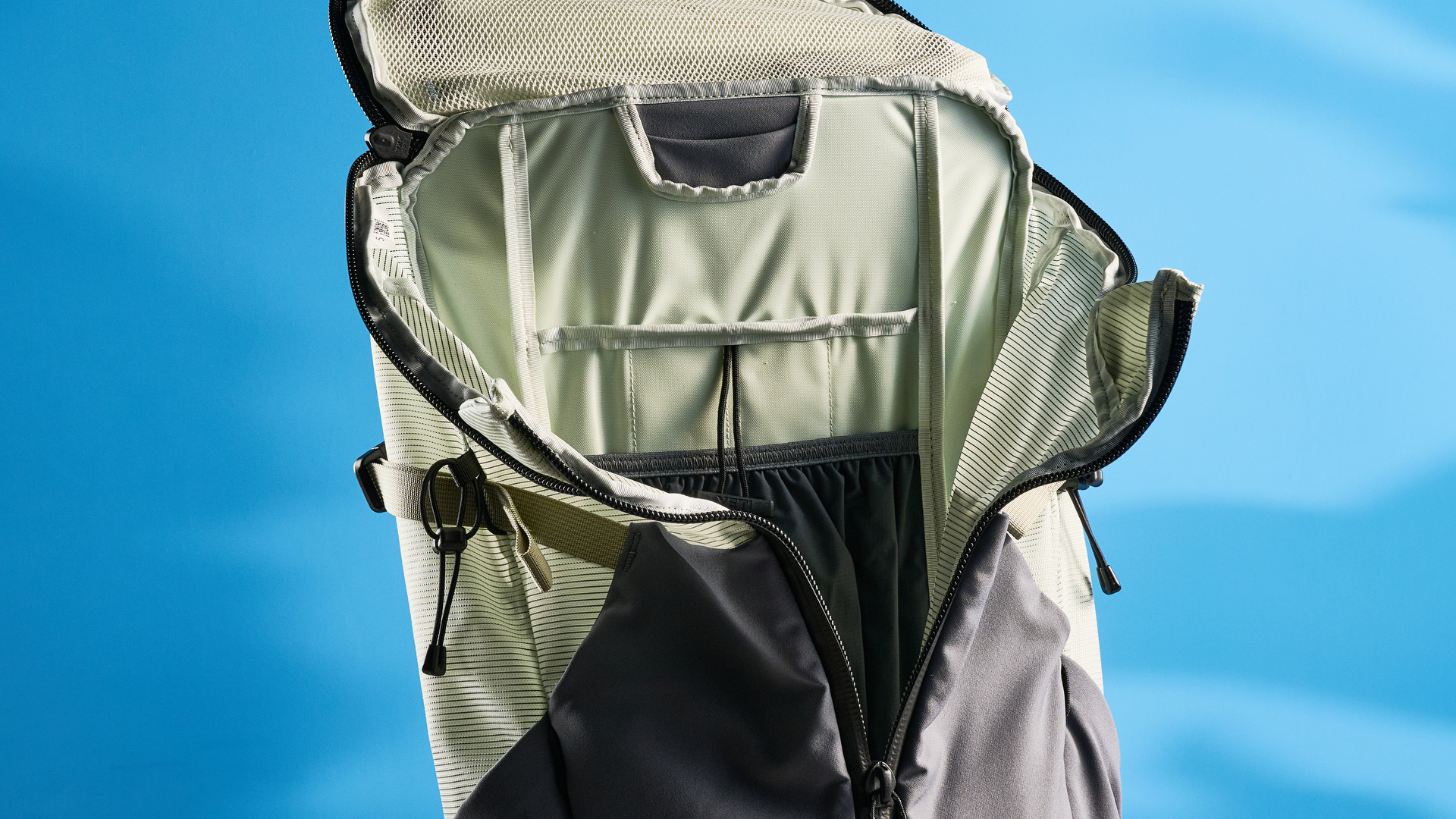 The YETI Skala with its main pocket open