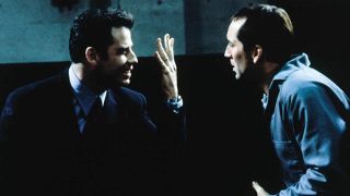 John Travolta and Nicolas Cage in Face/Off