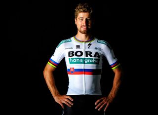 Peter Sagan reveals new jersey after three years in rainbow stripes