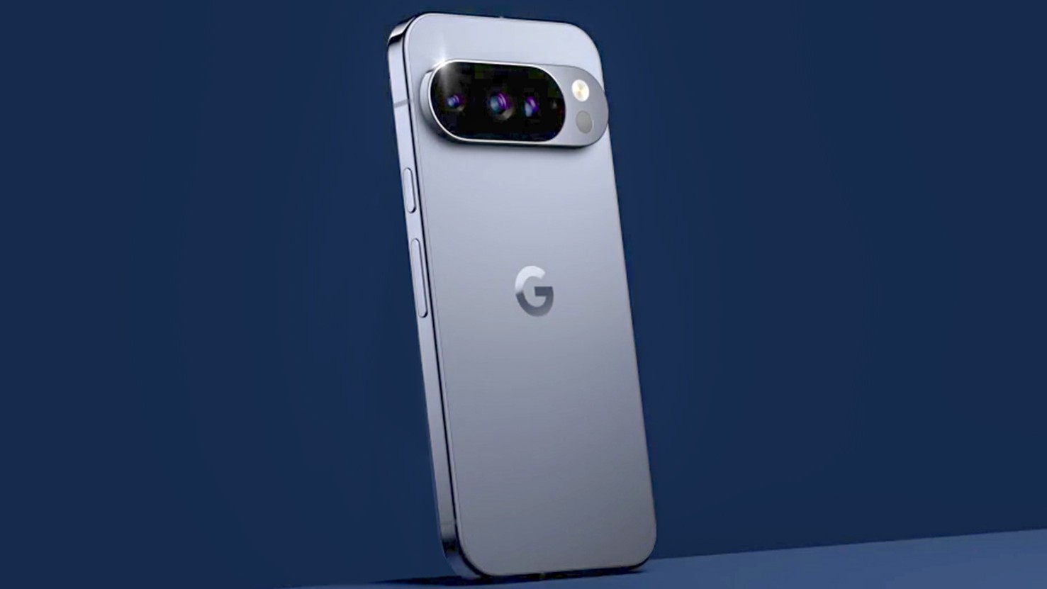 google pixel 10 on a blue background
