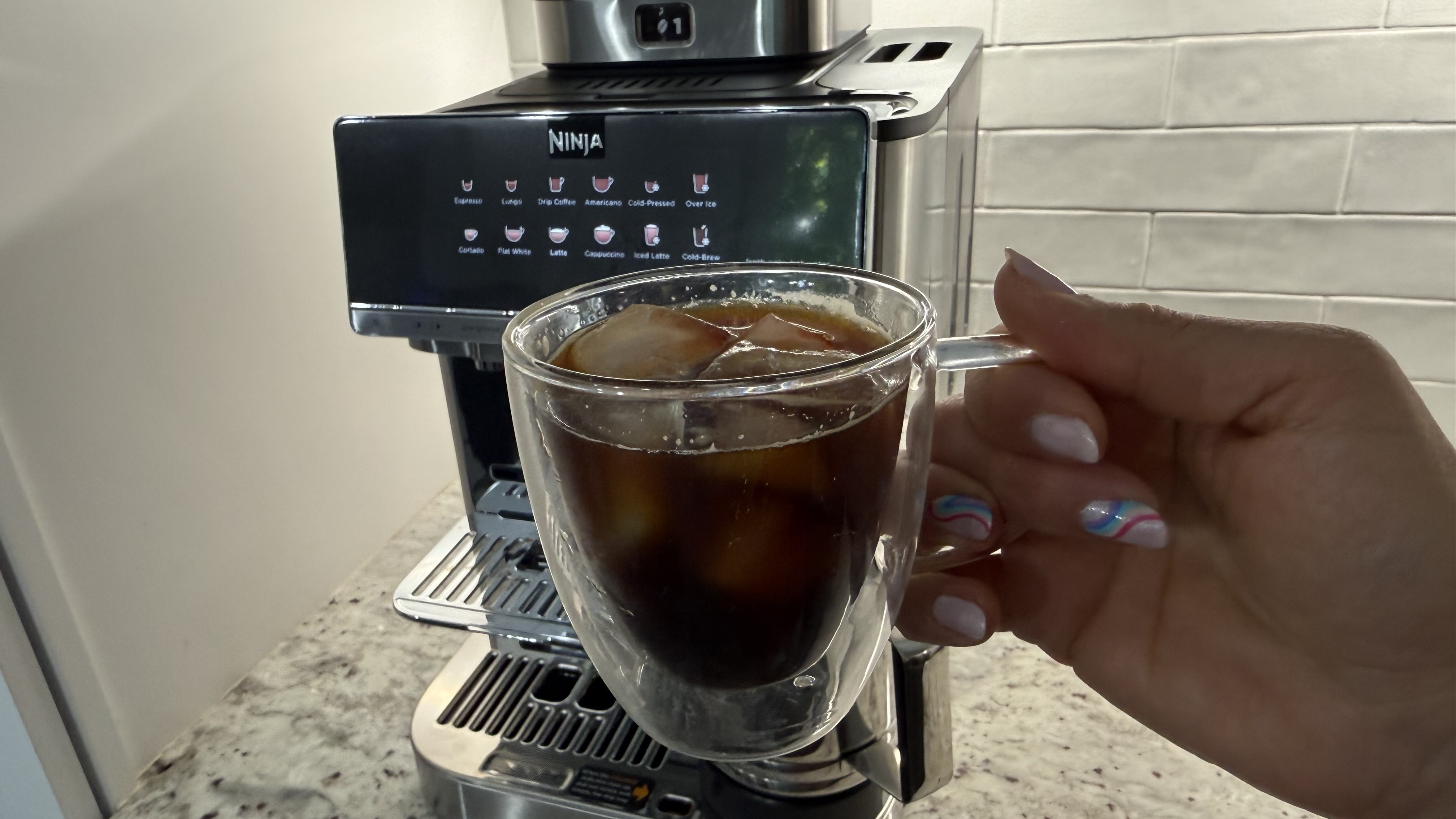 Ninja AutoBarista Pro espresso drinks