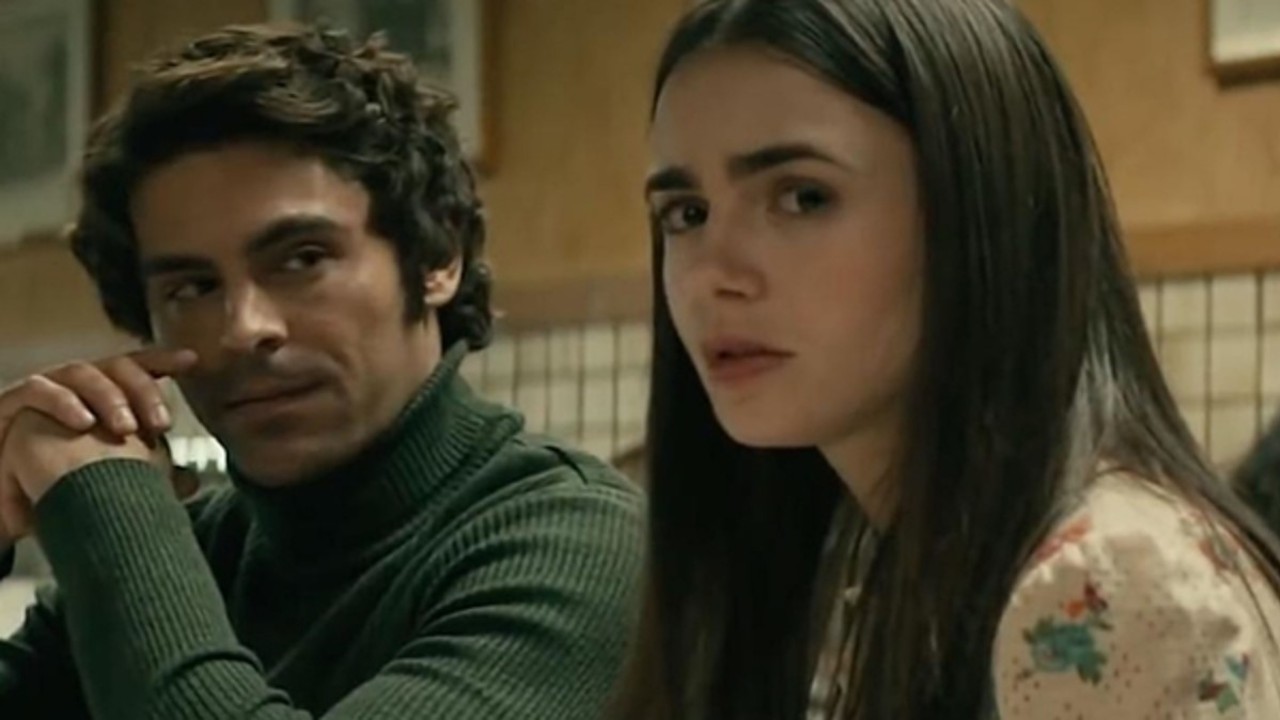 Lily Collins and Zac Efron in Extremely Wicked, Shockingly Evil and Vile