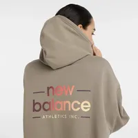 New Balance Multicolor Logo Hoodie (Women’s)