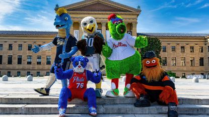 Philadelphia professional sports team mascots