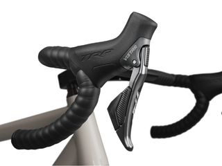 The brake levers are said to be ergonomically designed for all riders