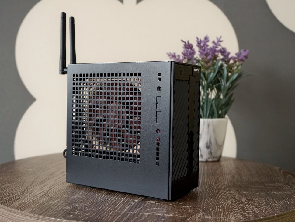 A barebones PC like the ASRock DeskMini is a perfect first PC build
