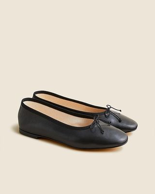 Zoe Ballet Flats in Leather