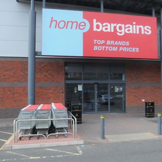 A Home Bargains store front