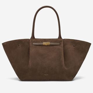 Brown suede handbags best sale