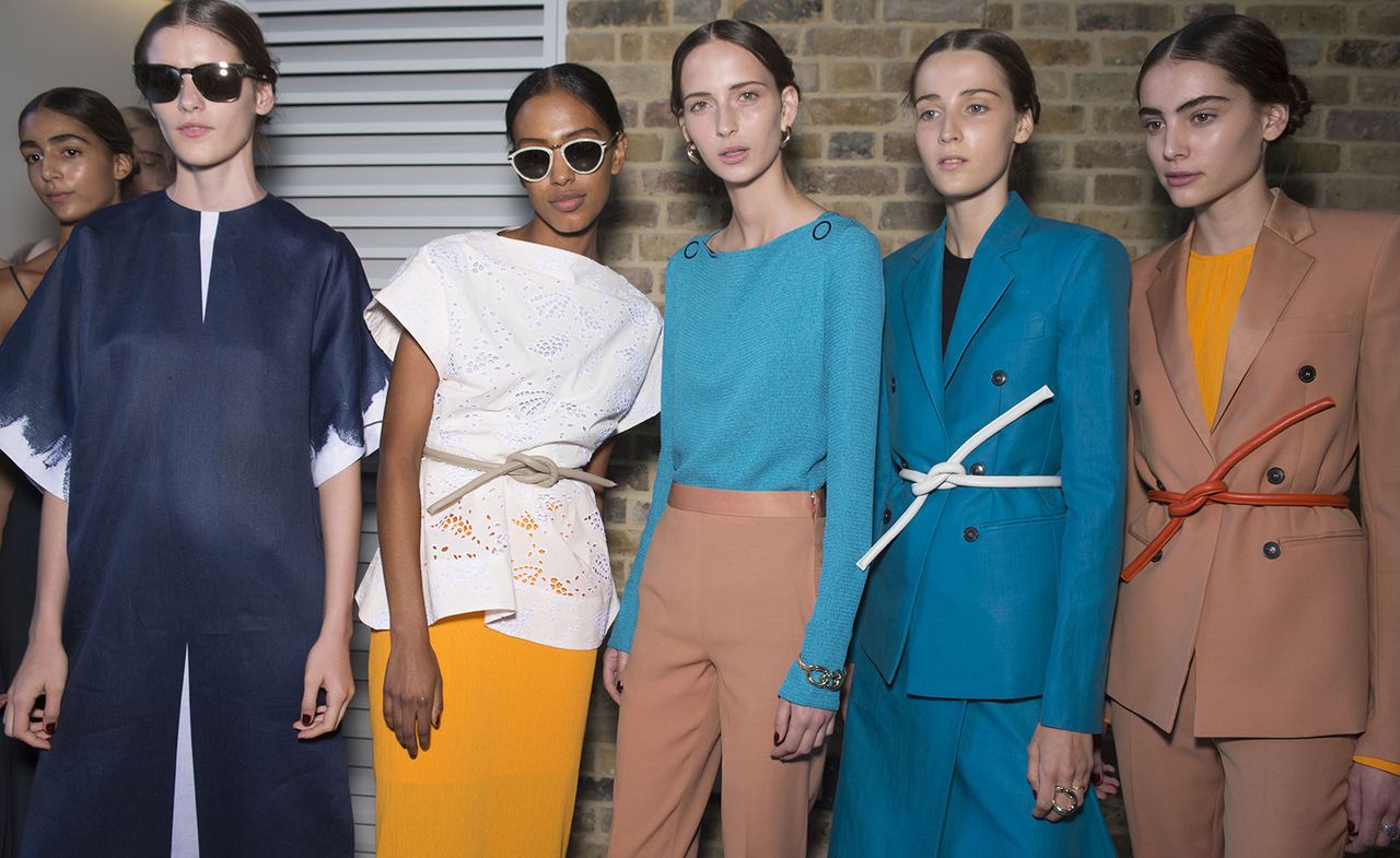 Paul Smith S/S 2016 fashion show backstage models