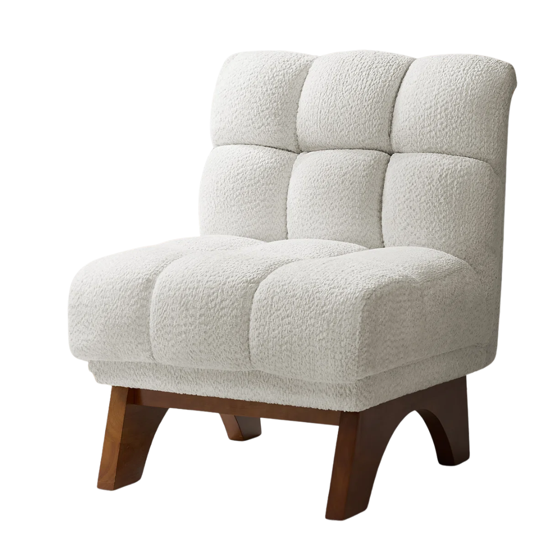 George Oliver Thomas Modern 31'' W Chenille Accent Chair With Solid Wood Leg &amp;amp; Reviews | Wayfair