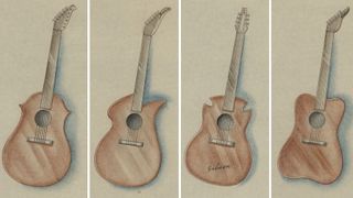 Gibson 1950s PTP guitar designs