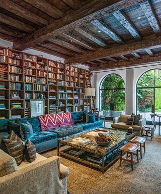Library leading to secret speakeasy in Fleetwood Mac’ house in Santa Monica
