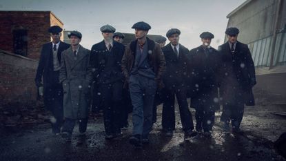 Barry Keoghan as Duke Shelby walking in Peaky Blinders: The Immortal Man