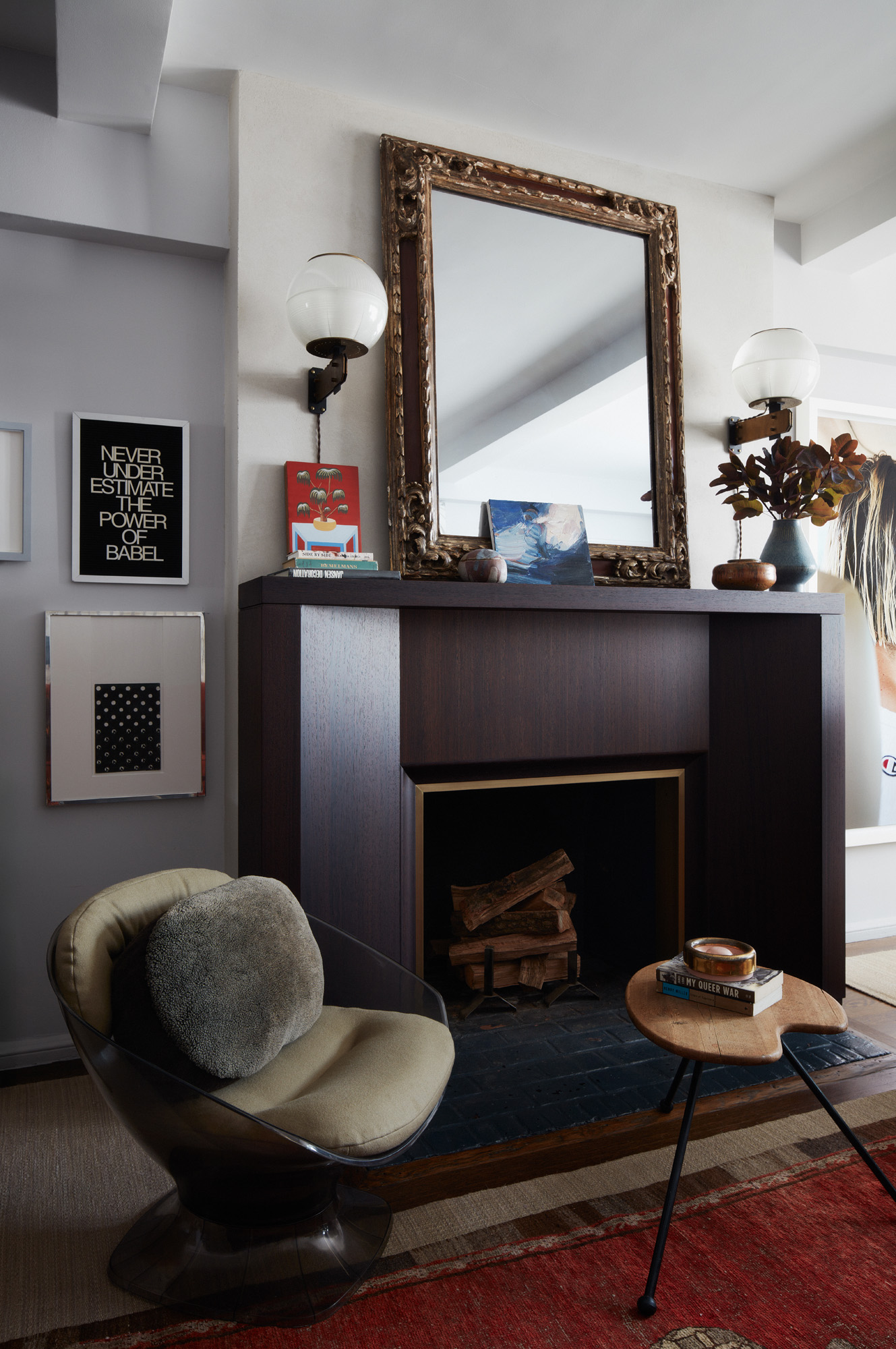 Charlie Ferrer apartment interior, new york