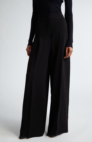 Lino Wide Leg Trousers