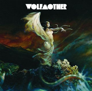 Wolfmother's debut album artwork, taken from Frank Frazetta's The Sea Witch