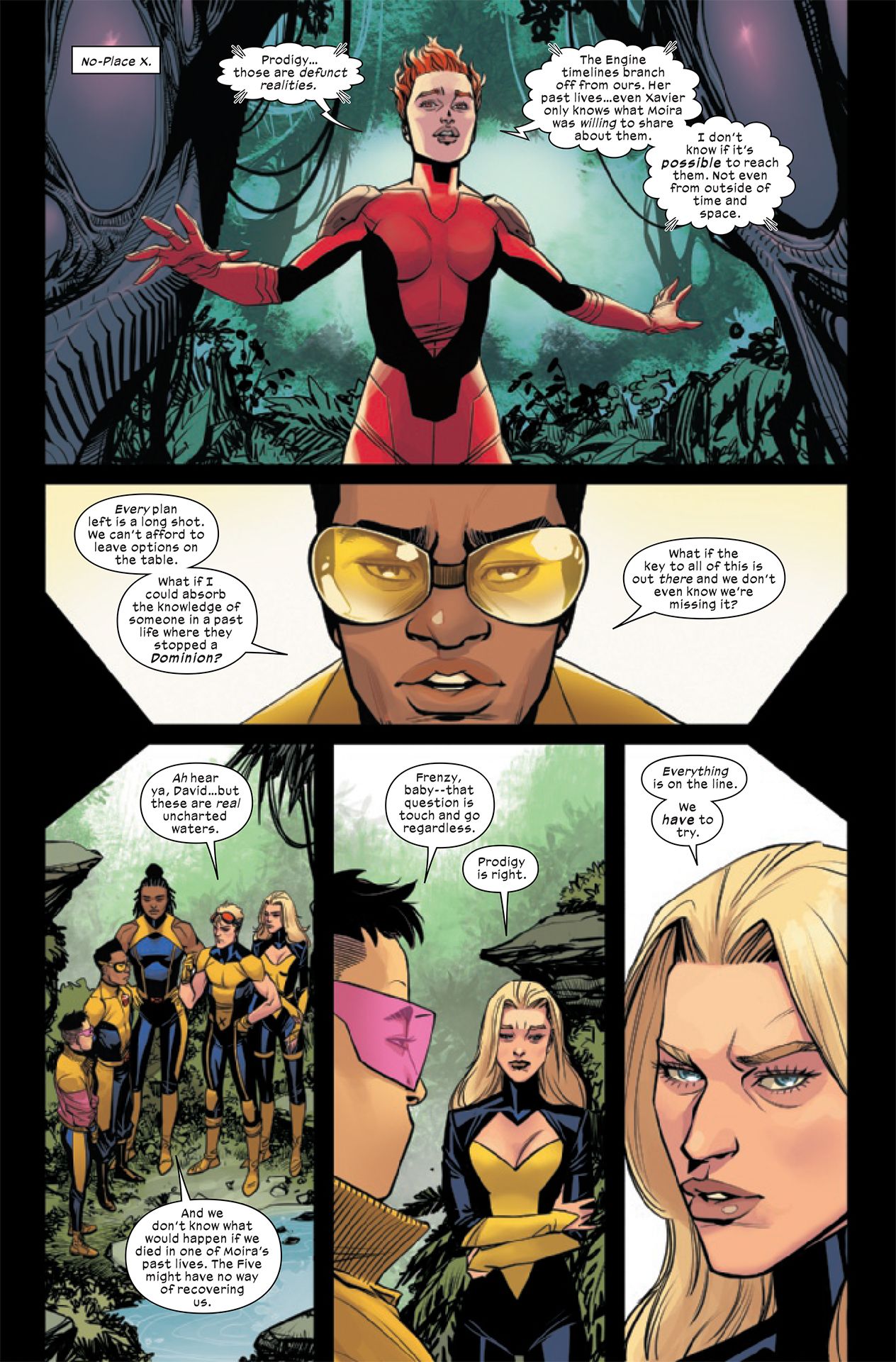 Dead X-Men #2 interior art