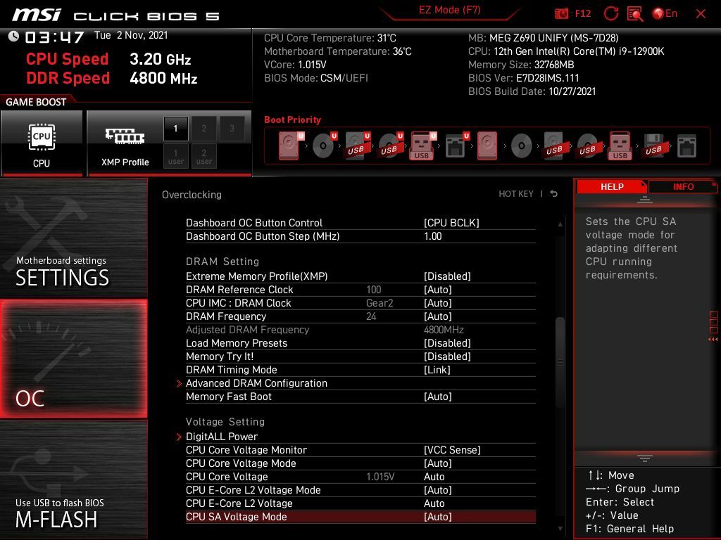 MSI MEG Z690 Unify