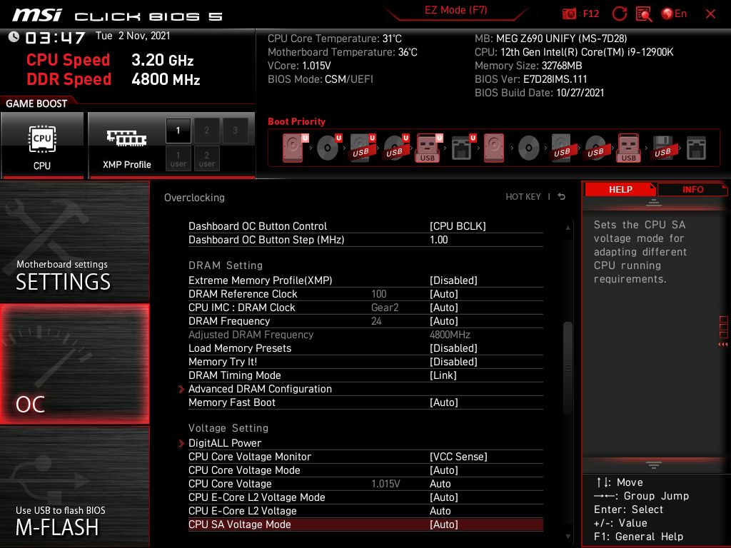 MSI MEG Z690 Unify