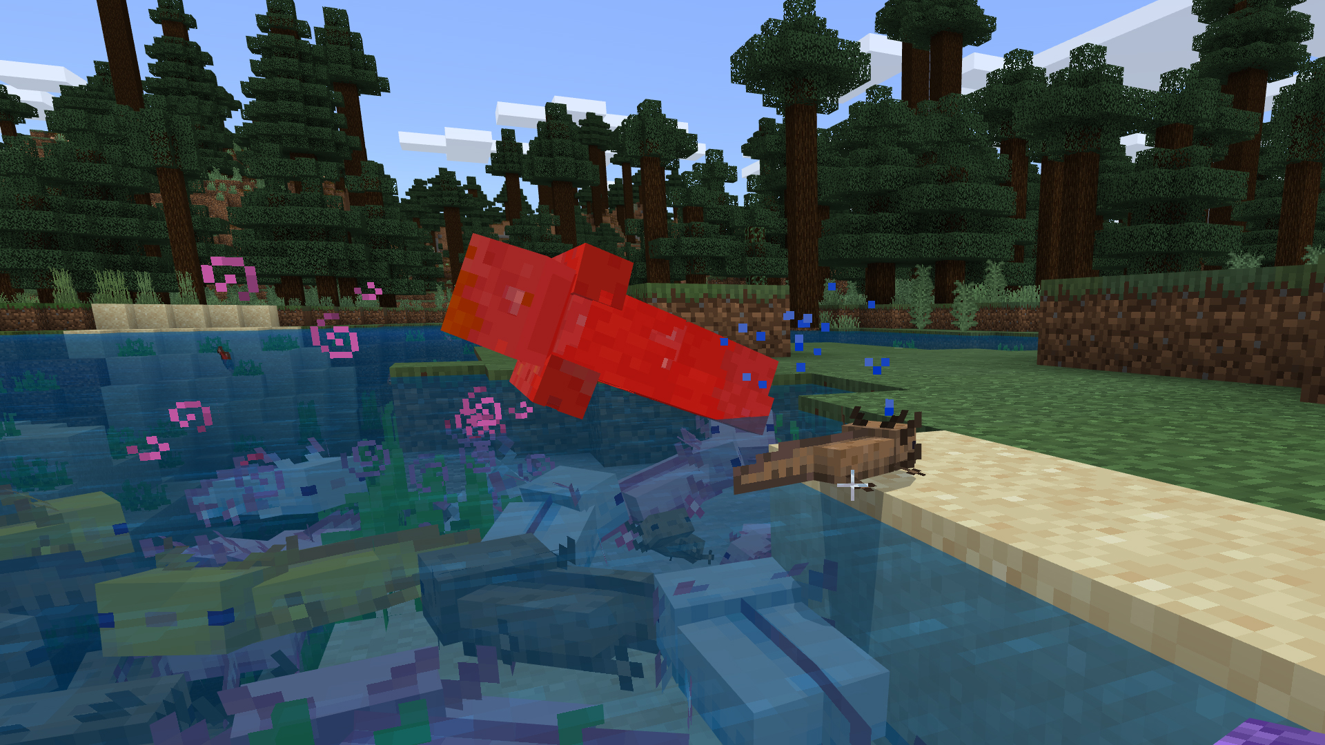 minecraft axolotls