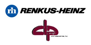 The Renkus-Heinz logo along with CP Pugh and Associates.