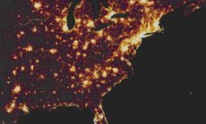 Strava heatmap east coast USA