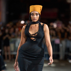 size diversity on the runway at NYFW at Christian Cowan