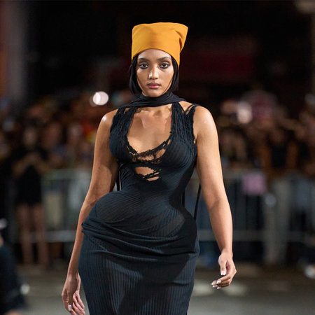 size diversity on the runway at NYFW at Christian Cowan
