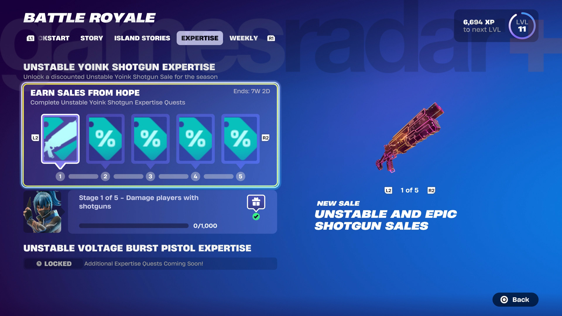 Fortnite Expertise Quests Chapter 6 Season 3