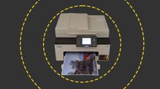 The Canon Maxify GX2050 on the ITPro background