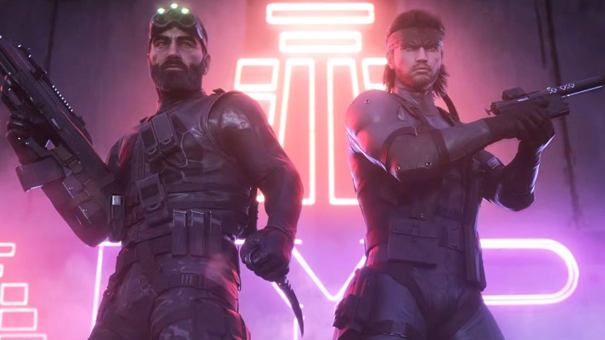 Solid Snake is coming to Rainbow Six Siege in March with David Hayter reprising the role, and a new trailer shows Snake and stealth game rival Sam Fisher finally squashing the beef