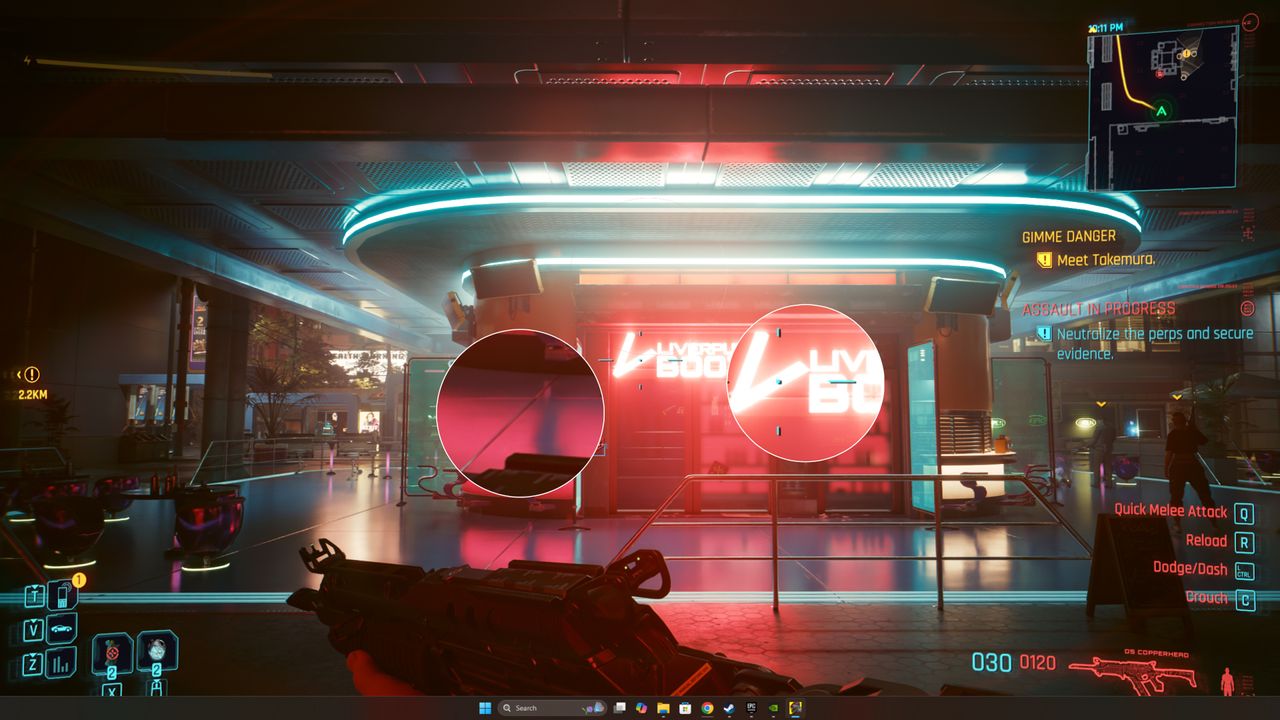 Cyberpunk 2077 DLSS 4.5 Ray Reconstruction
