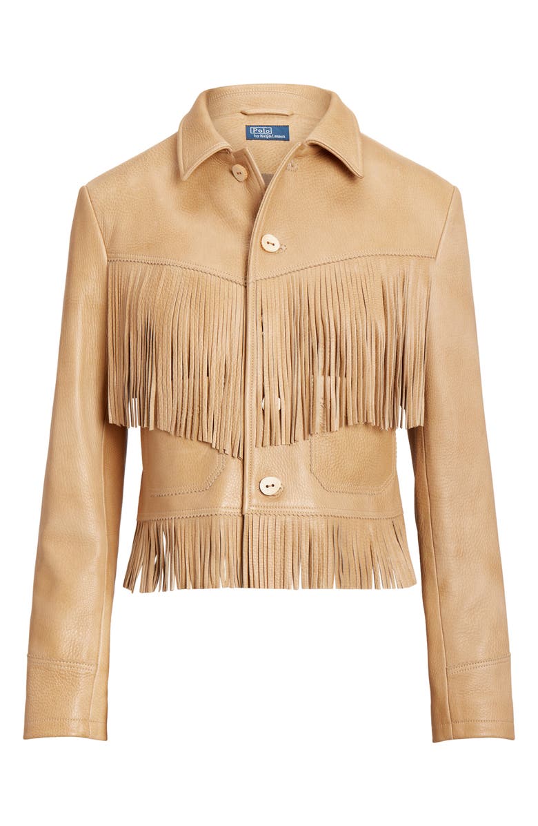 Fringe Leather Jacket