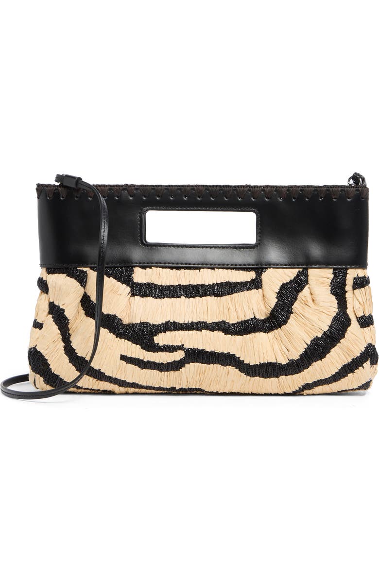 Lena Raffia Clutch