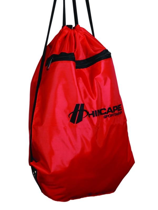 An included nylon laundry bag helps keep dirty and/or wet clothes separated.